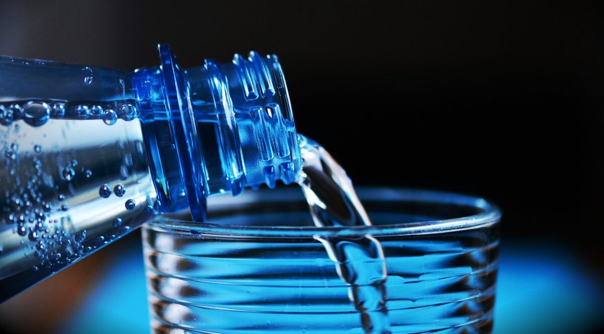 Bottle, Mineral water